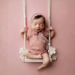 Baby Photography Props Newborn Swing Chair Wooden Furniture