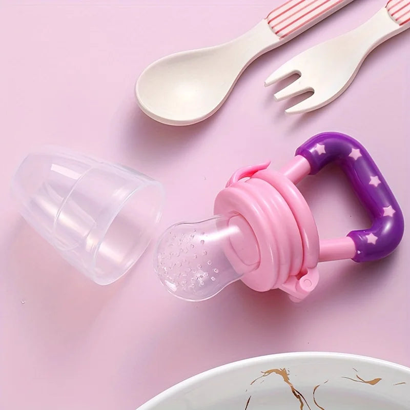 Baby Fruit Feeder & Spoon Duo