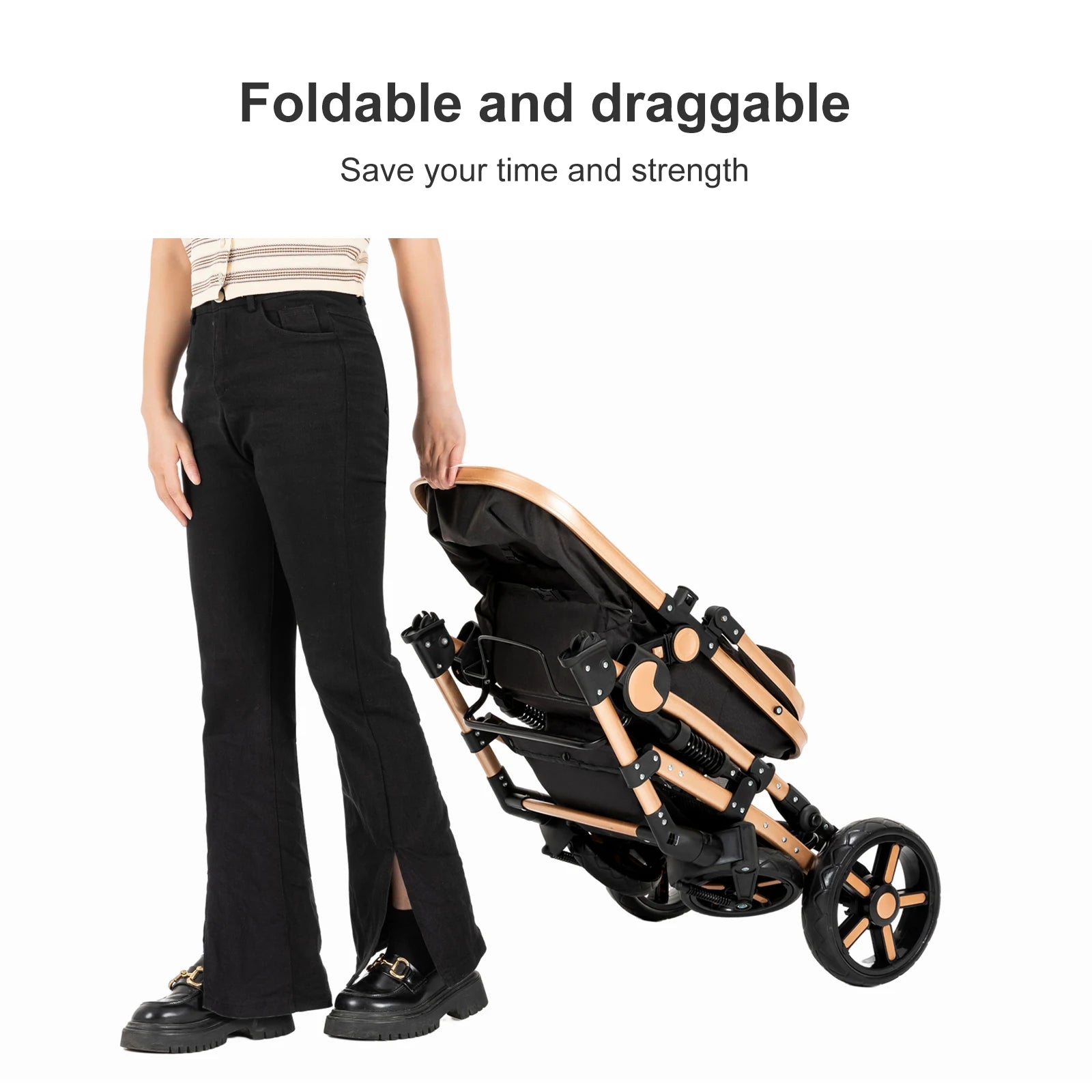 Lightweight Baby Stroller baby stroller 2 in 1 Stroller
