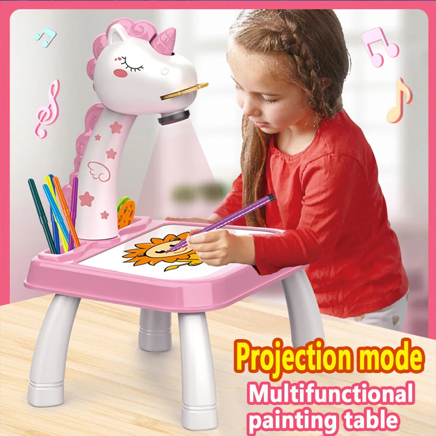"PonyGlow: Lit Sketch Station for Kids"