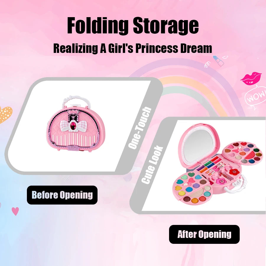"Tiny Totes & Glossy Goals: Pretend Play Beauty Set"