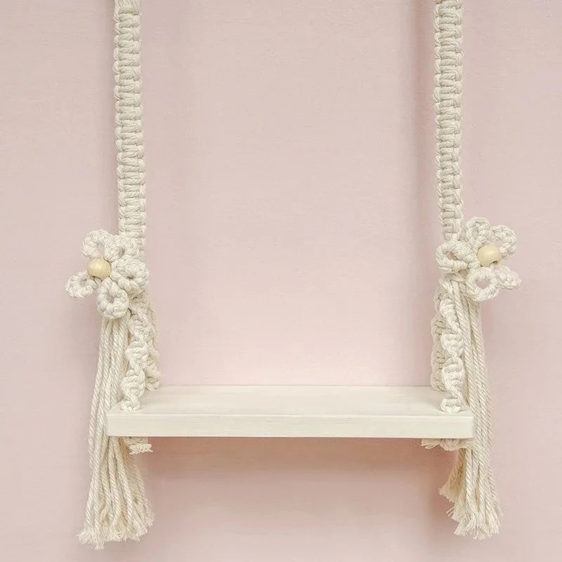 Baby Photography Props Newborn Swing Chair Wooden Furniture