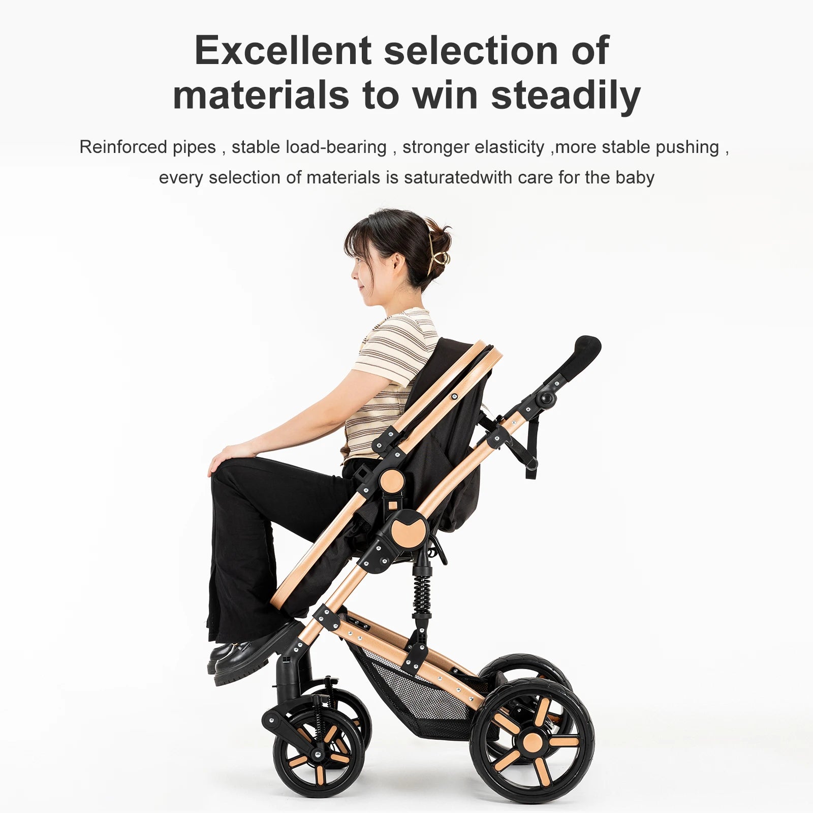 Lightweight Baby Stroller baby stroller 2 in 1 Stroller