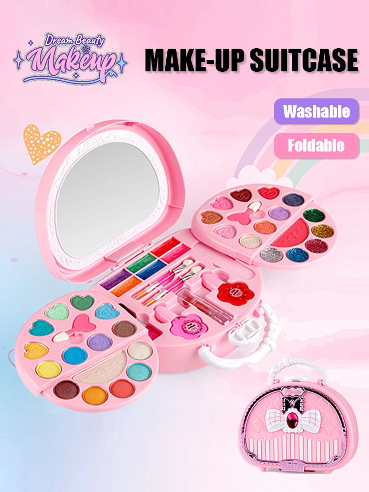 "Tiny Totes & Glossy Goals: Pretend Play Beauty Set"