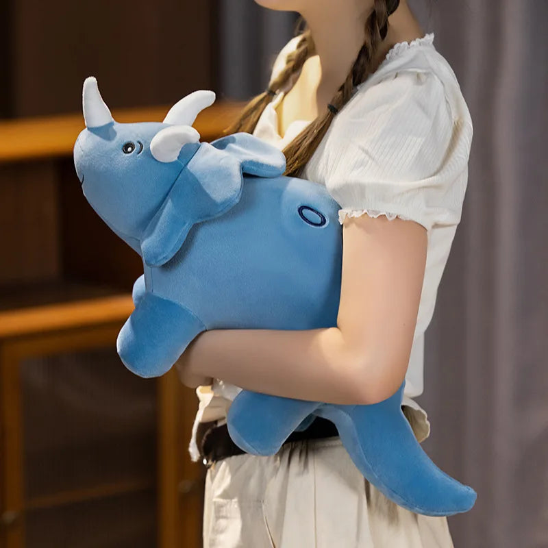 TriceraBae Plushie – Super Soft Dino Cuddle Buddy