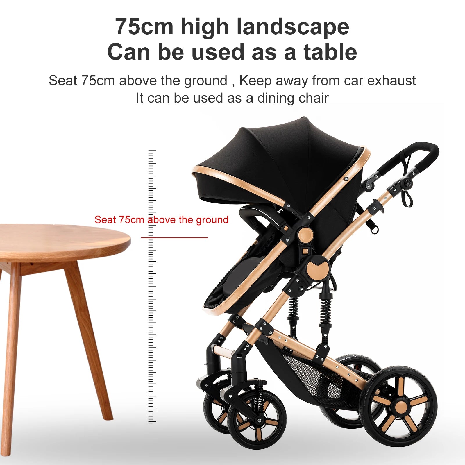 Lightweight Baby Stroller baby stroller 2 in 1 Stroller