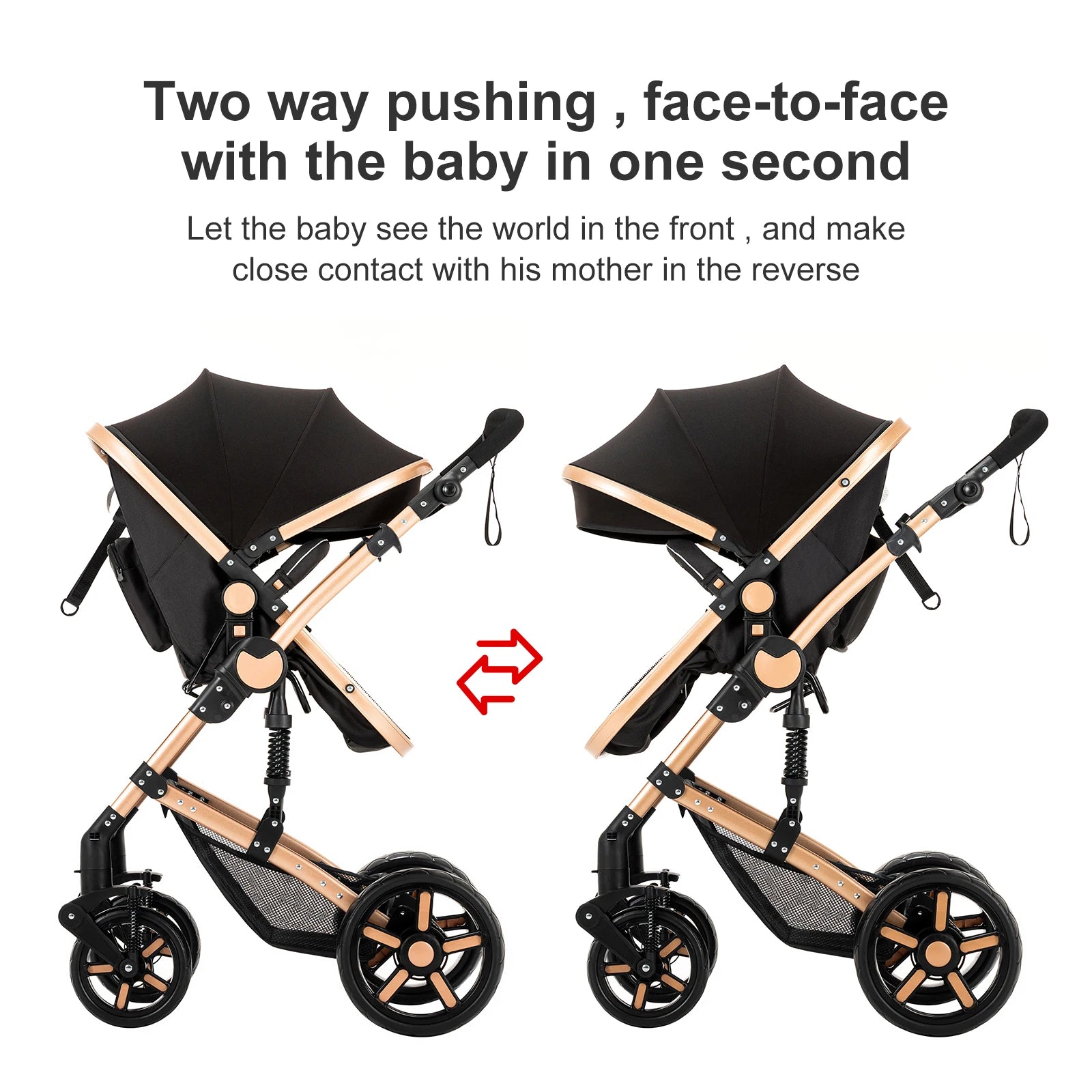 Lightweight Baby Stroller baby stroller 2 in 1 Stroller