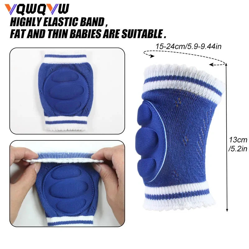 1Pair Baby knee Pads for Crawling